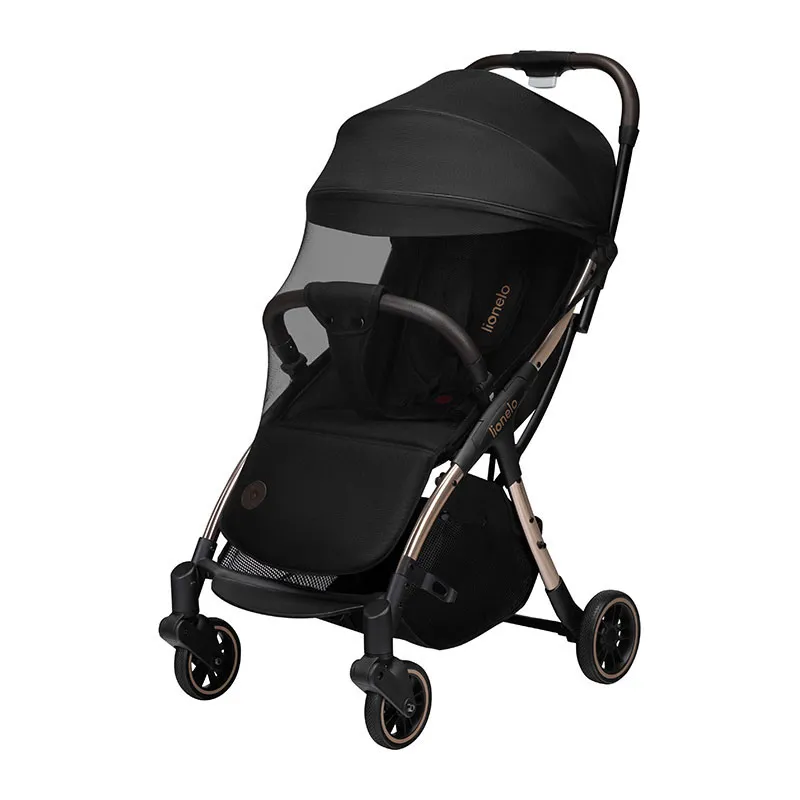 Poussette Compacte Julie Noir/Or - 6m+-6
