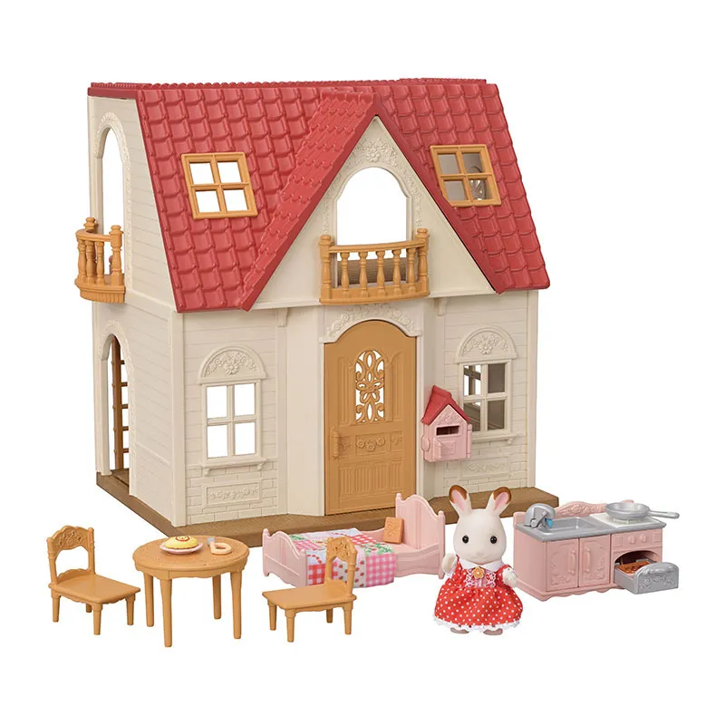 Cosy cottage du village & lapin chocolat - 15pcs-0
