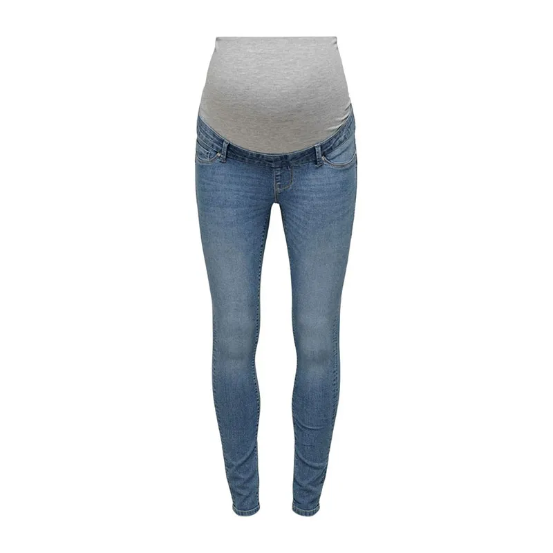 Jeans de grossesse Olmiris - Bleu clair-0