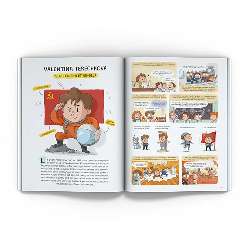 BD Les super héroïnes de l'Histoire - 9+-5