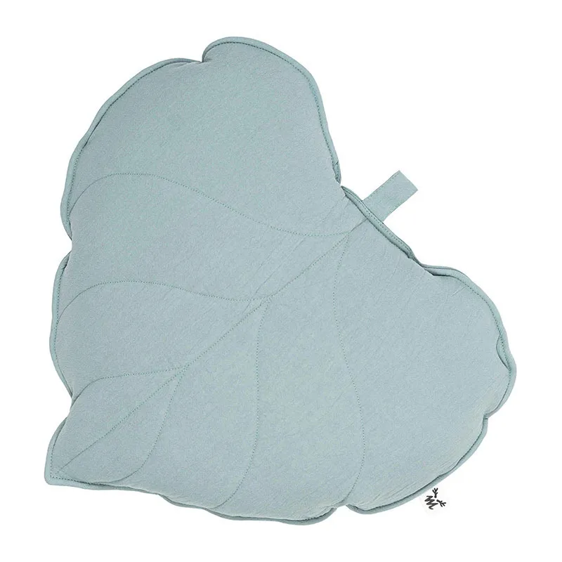 Coussin décoratif Feuille Vert - 45x40x10cm-0