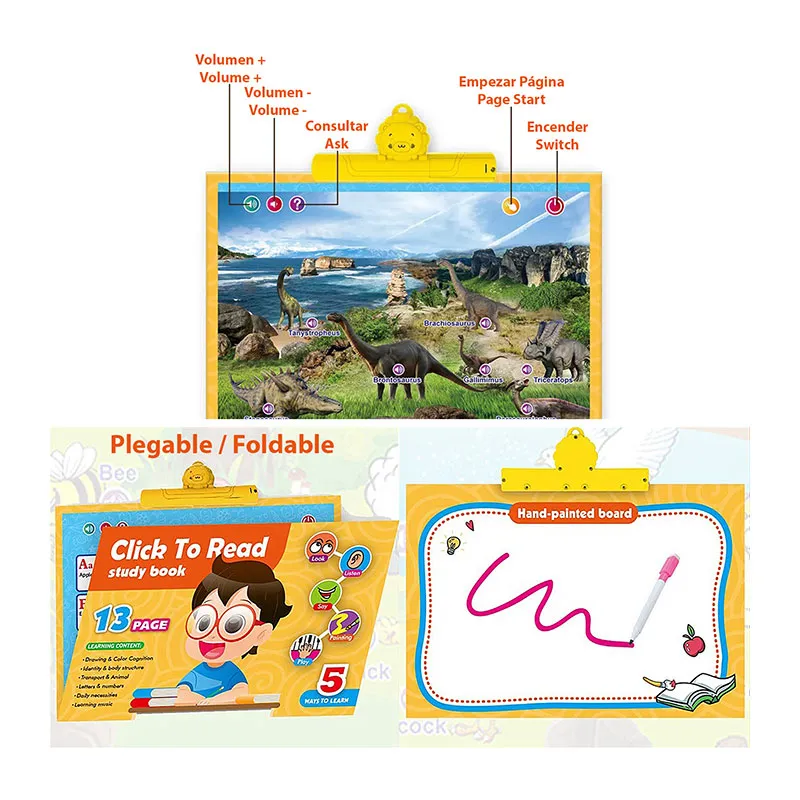 Livre d'apprentissage de l'anglais Sons & Tableau - 36m+-3