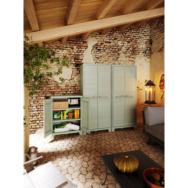 Armoire de rangement basse extérieure - 80x44x100cm-2