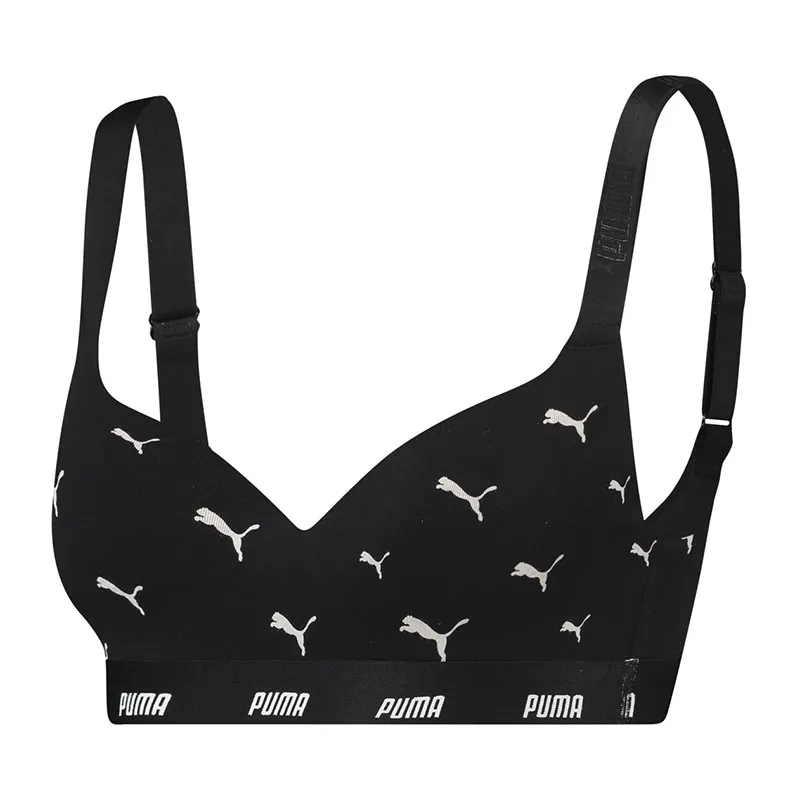Brassière rembourrée Femme Cat Puma - Noir-2