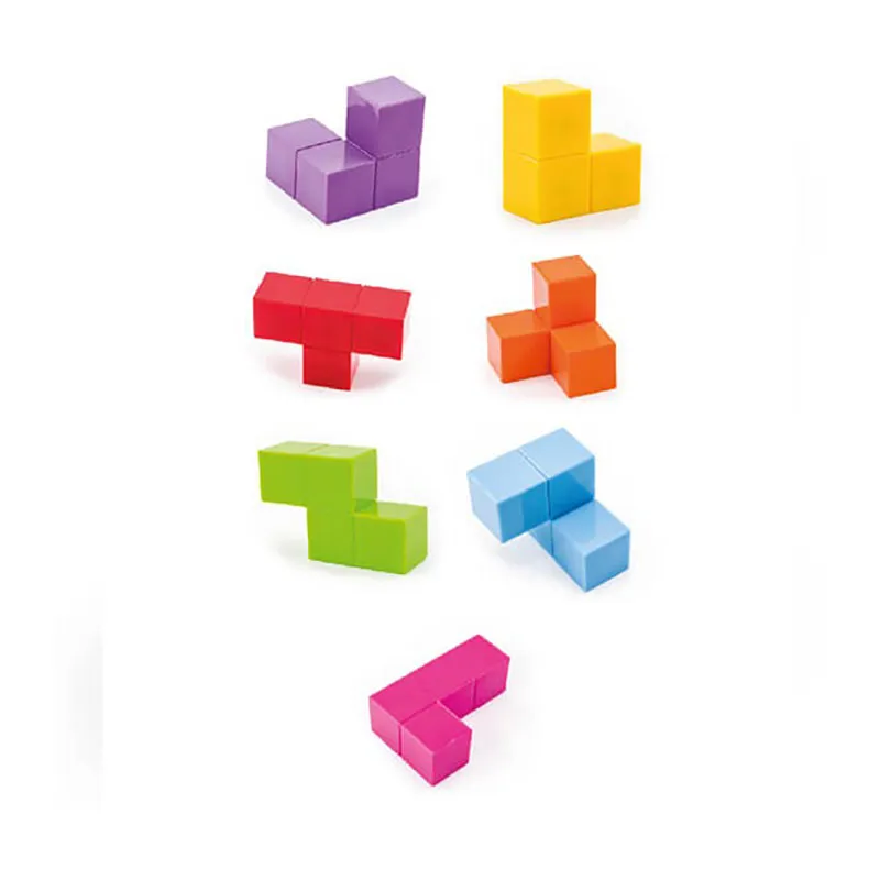 Jeu de cubes à empiler magnétiques 7pcs - 6+-2