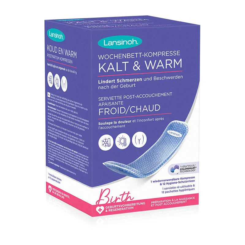 Pack Accouchement serviettes + recharges + douche intime-8