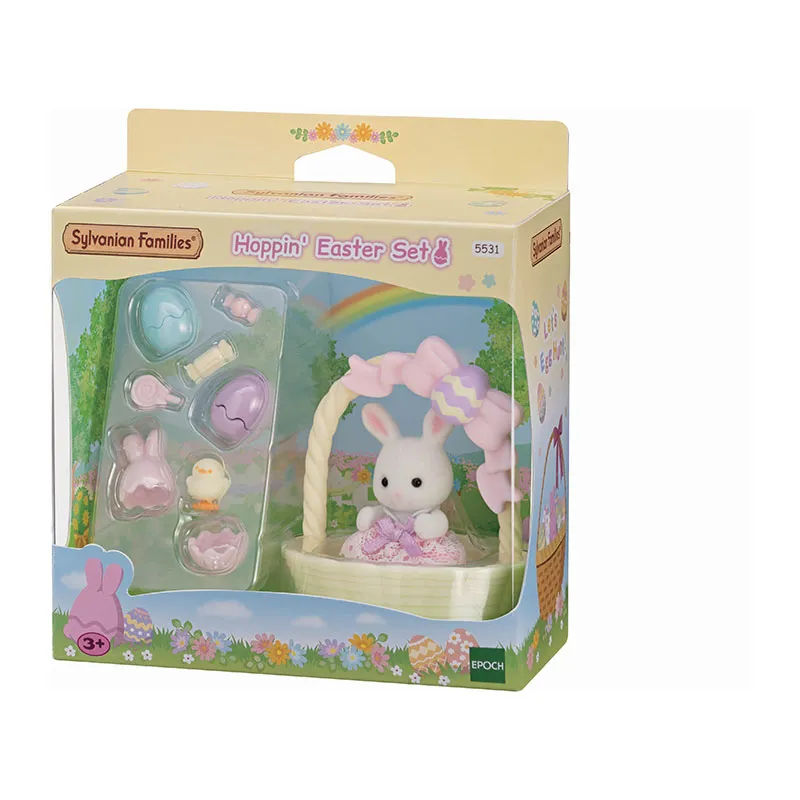Coffret de Pâques & bébé lapin blanc - 9pcs-4