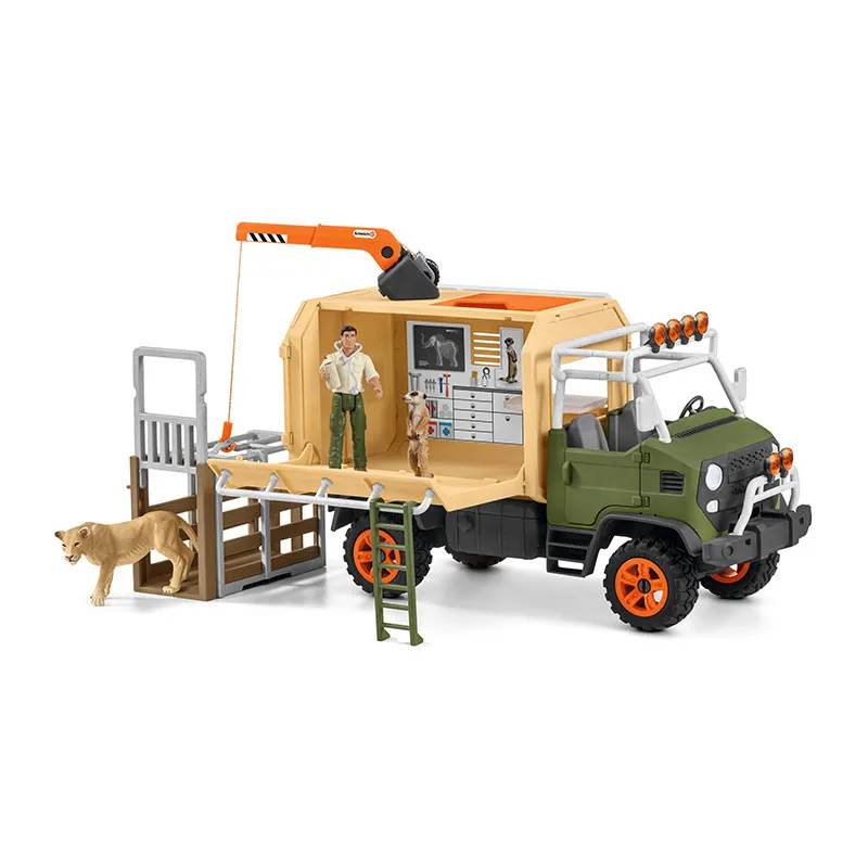 Gros camion sauvetage d'animaux - Wild life-0