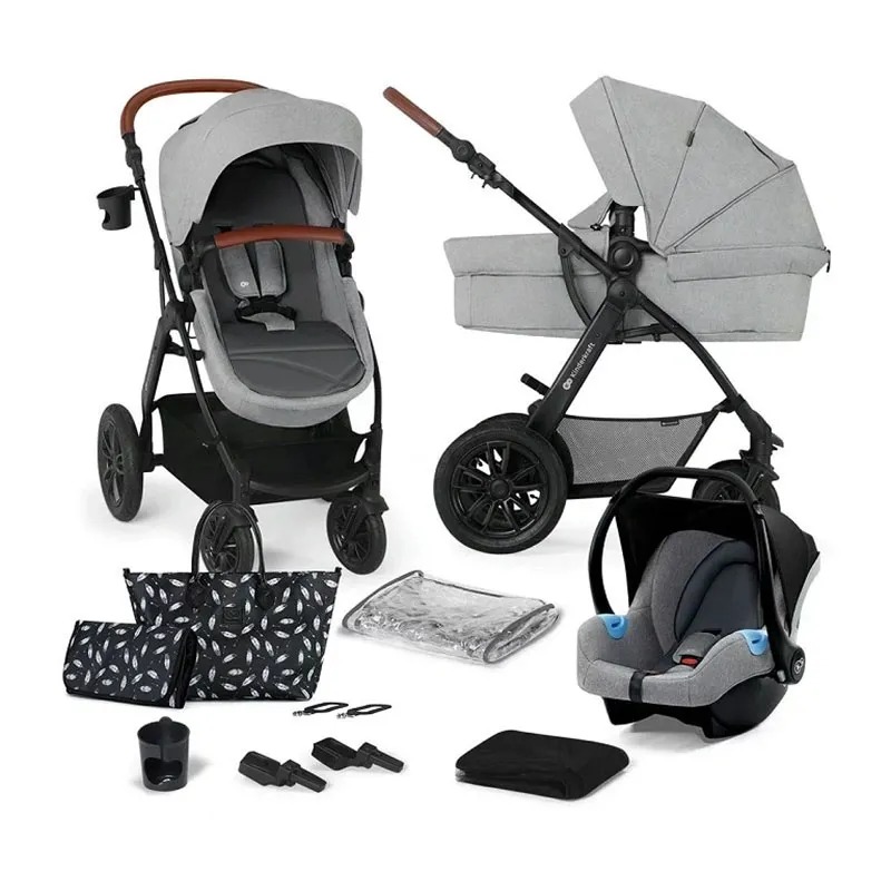 Poussette 3en1 Xmoov Mink Pro Gris clair - 0m+-2