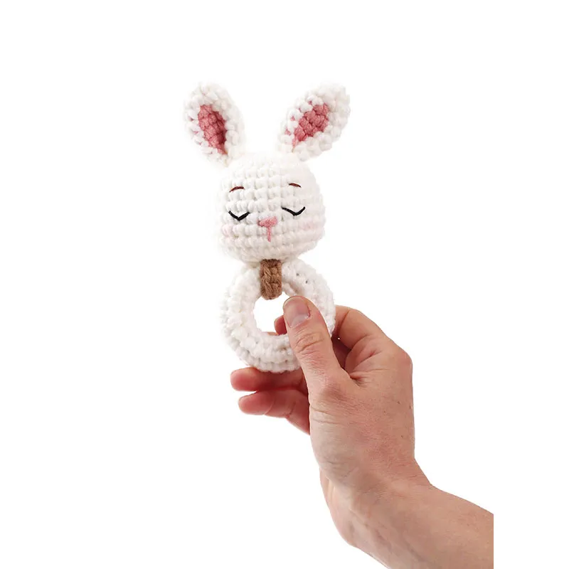 Kit créatif Crochet Hochet Lapin 16cm - 14+-4