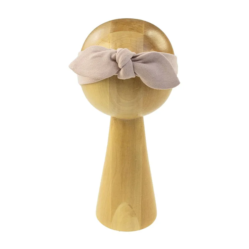 Headband Noeud - Beige-1