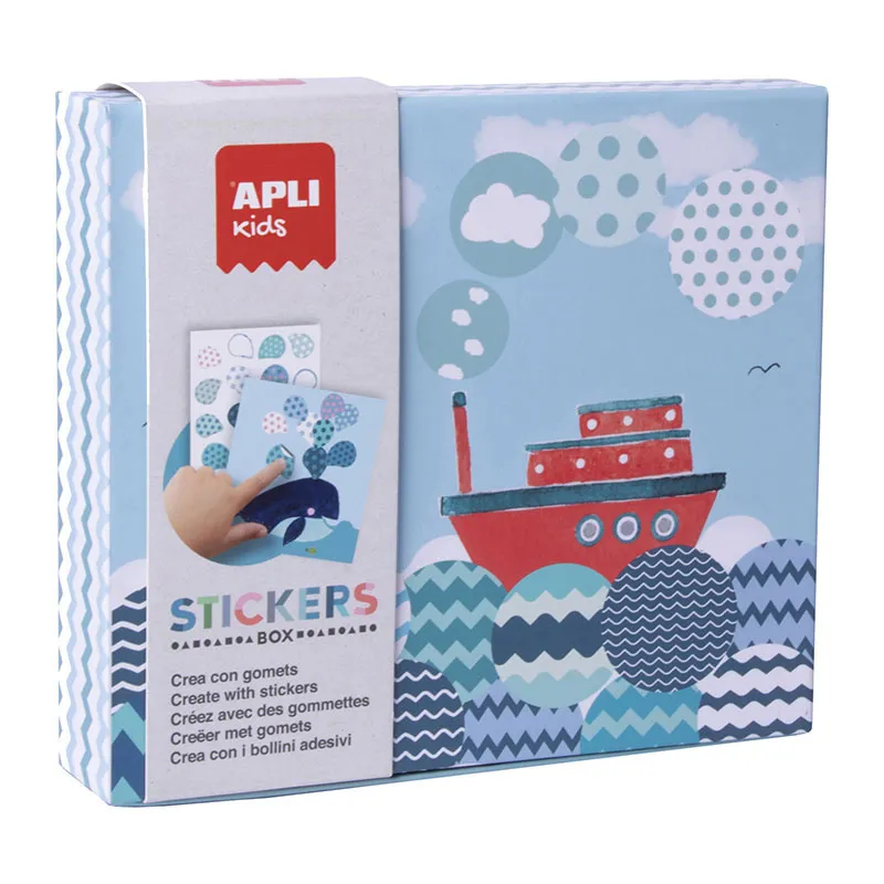 Jeu de Gommettes Bateaux - 36m+-0