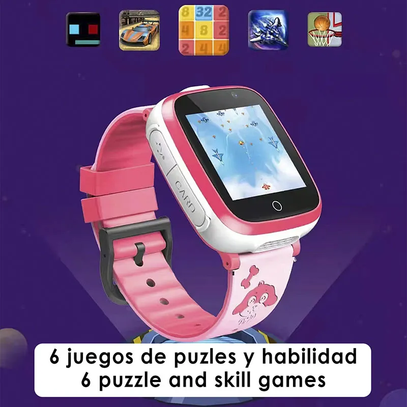 Montre connectée S6 Rose - 36m+-5