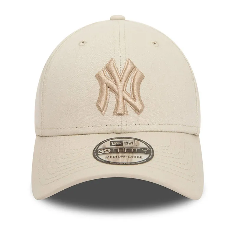 Casquette 9Forty Adulte Outline New York Yankees - Beige-2