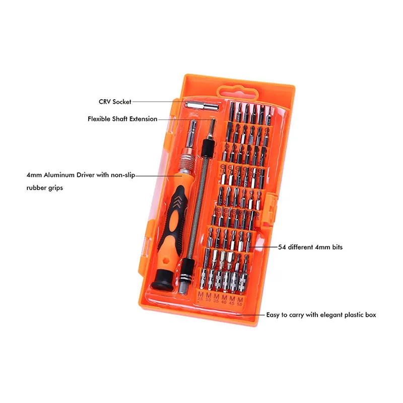Kit Tournevis de précision magnétique 58en1 - 59pcs-6