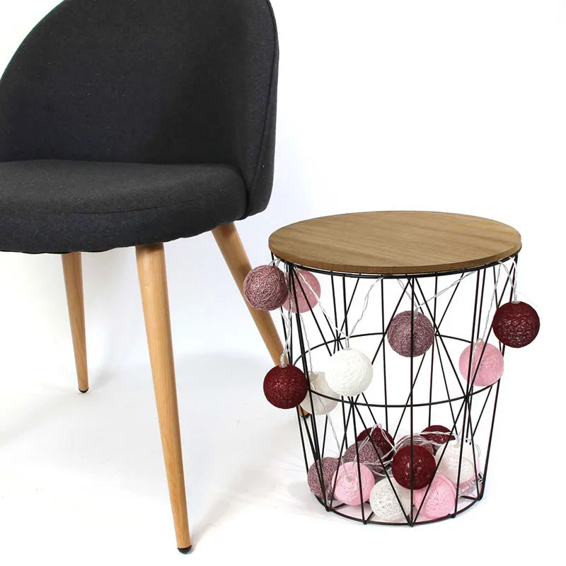 Guirlande 20 LED Rouge/Rose - 6x372cm-4