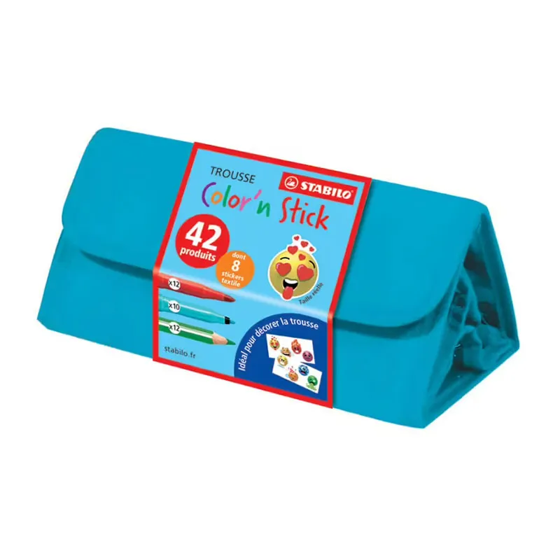 Trousse de coloriage color'n stick - 42pcs-0