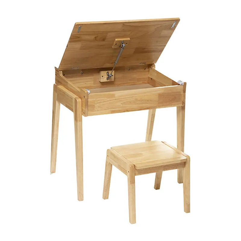 Pupitre & tabouret Robin Bois - 62x40.3x60cm-1