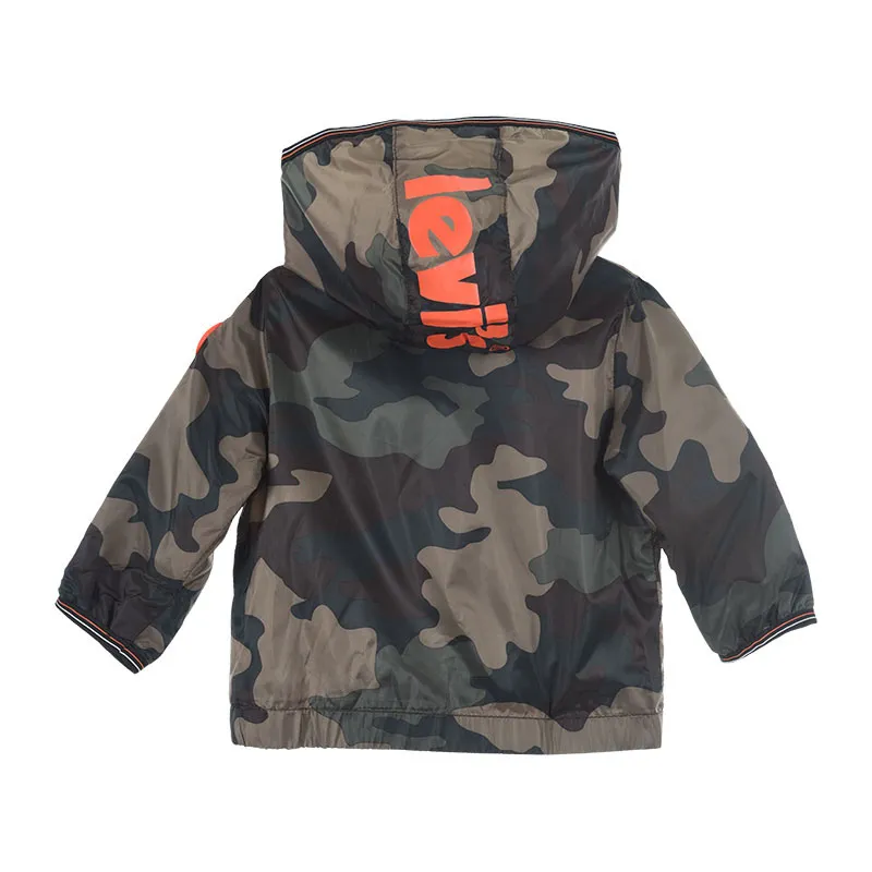 Veste coupe-vent Essential Windbreaker - Thyme/Navy Camo-2