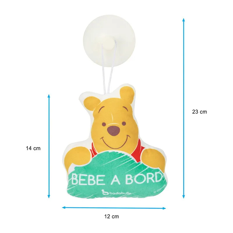Insigne Bébé à bord - Winnie l'ourson-2