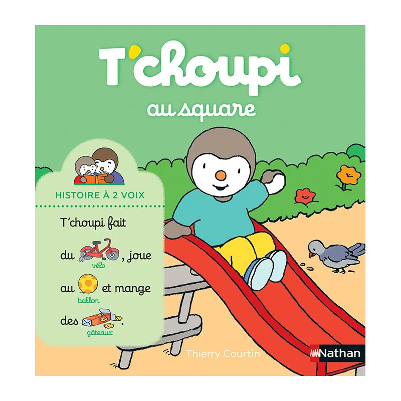 T'Choupi au square Histoire à 2 voix - 24m+-0