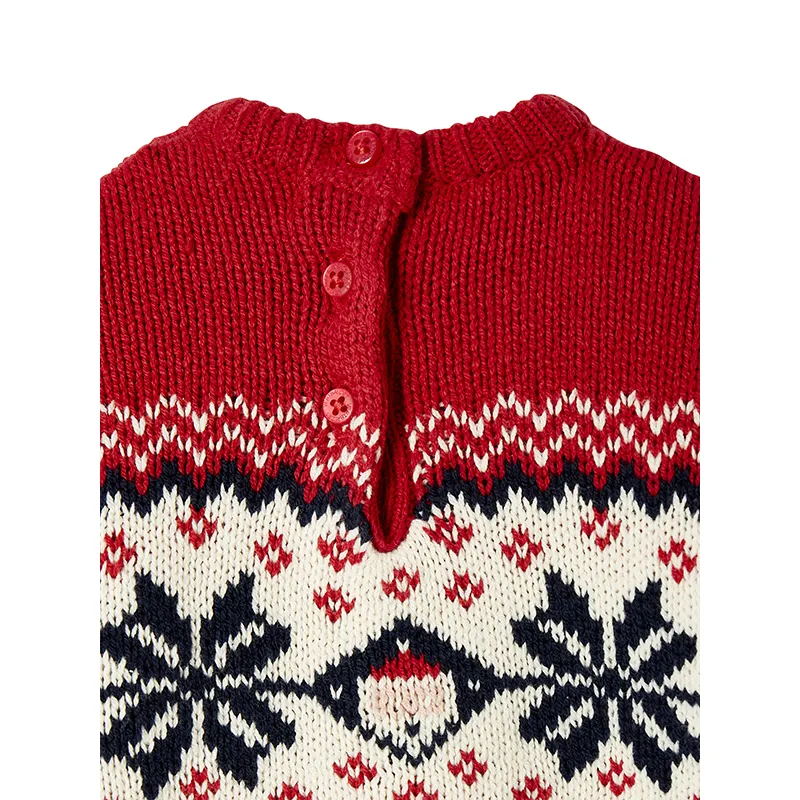 Pull Noël - Rouge-3