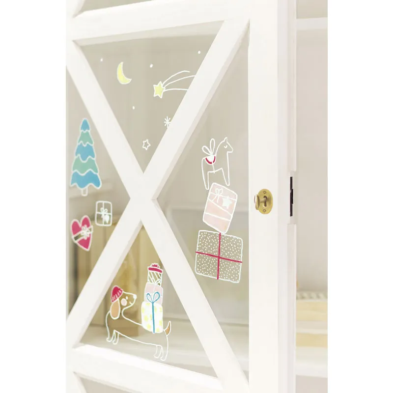 Kit Modèle de décoration pour fenêtres - Cosy Winter-1