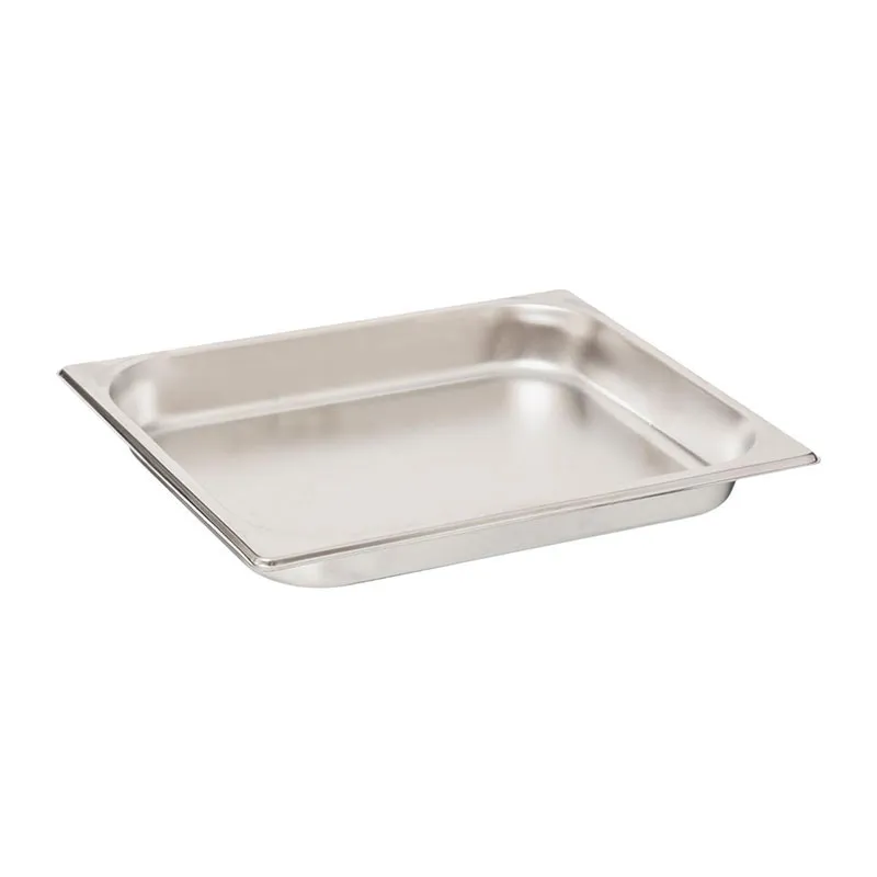 Planche à découper + Bac inox Bambou - 35x28,5cm-3