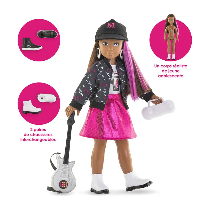 Coffret Corolle Girls Mélody Studio Musique 28cm - 4+-4