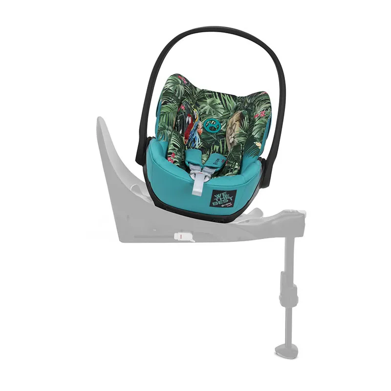 Siège-auto Cosy I-SIZE/ISOFIX Cloud Z2 45-87cm - Blue-Mid Turquoise-4