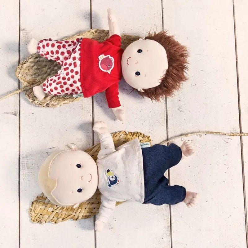 Pyjama Rouge-gorge pour poupée - 24m+-4