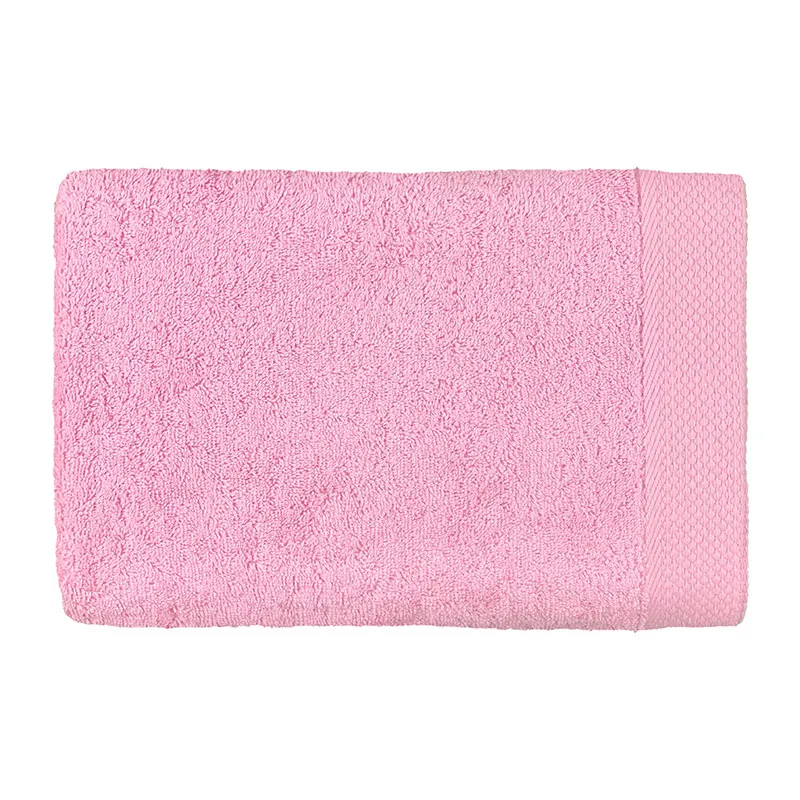 Drap de bain Coton Rose poudré - 100x150cm-0