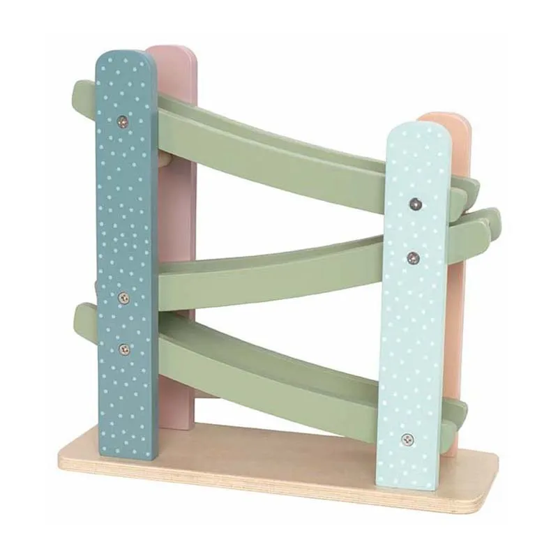 Circuit voiture looping Teddy Bois - 30x30x4cm-1