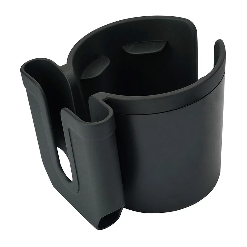 Porte Gobelet support téléphone 360° - Noir-4