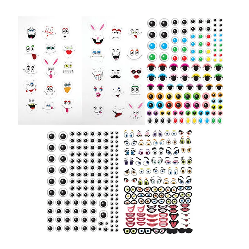 Stickers & Gommettes Visages - 716pcs-0