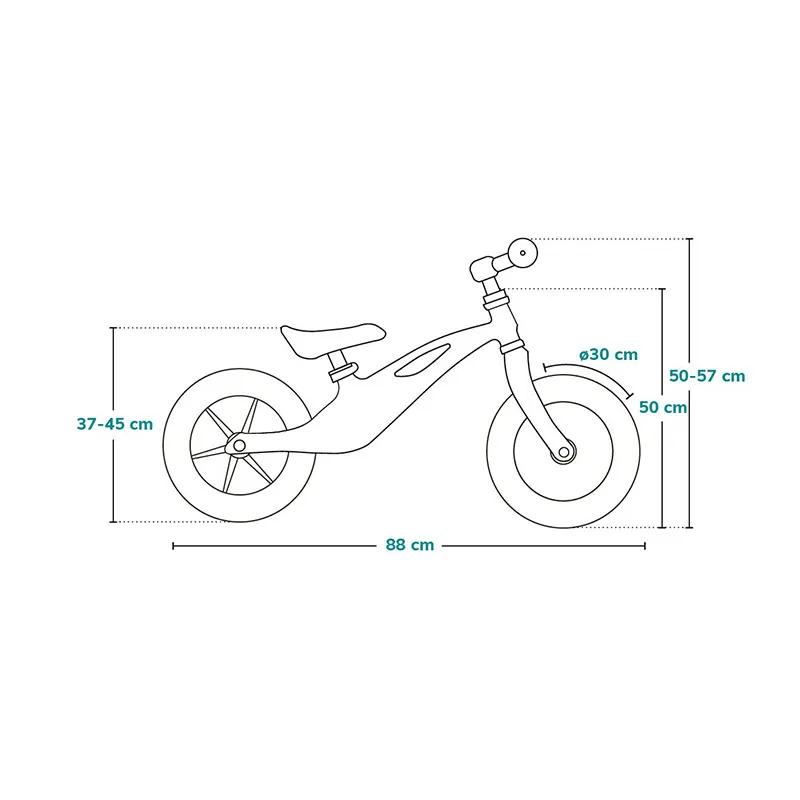 Draisienne Bart Air Vert - 24m+-8