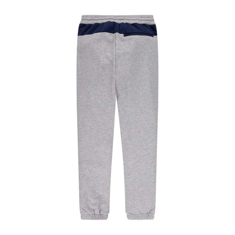 Jogging Color Block - Gris chiné-1