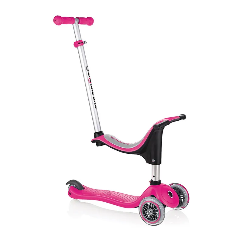 Trottinette évol. 4en1 Go Up Sporty Deep Pink - 15m+-5