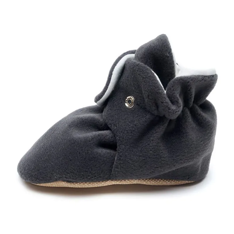 Chaussons boots polaire antidér. Basic - Anthracite-2