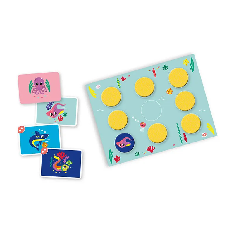 P'tit Jeu de Aqua-Memo - Un Jeu de Memory Sous L'Eau ! - 4+-1