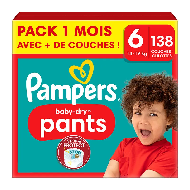 Pants Pampers Baby Dry T.6/14-19kg - 1x138-0