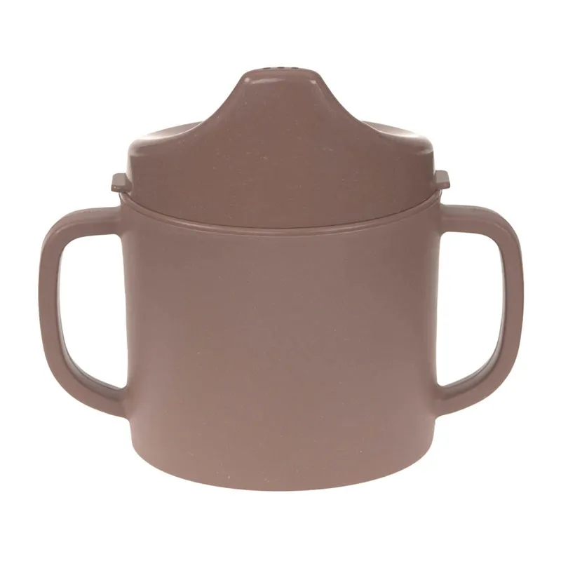 Tasse à bec avec anses - Uni Choco-0