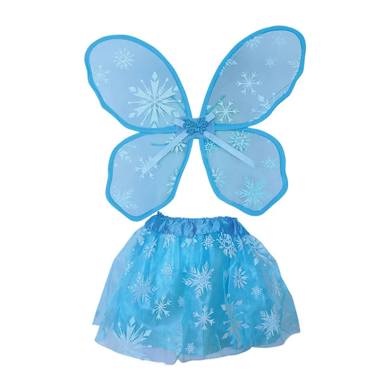 Déguisement Fée des neiges Tutu + Ailes - 3-5+-2