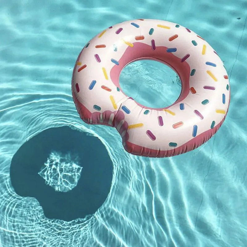 Bouée gonflable Donut croqué - Ø94cm-1