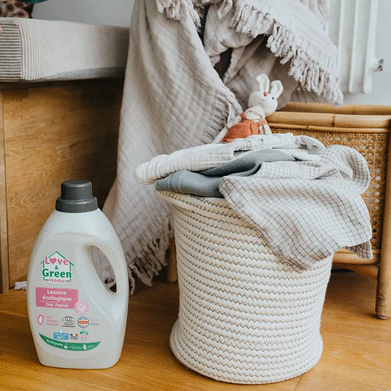 3 Lessives écologique rechargeable Sans parfum hypoallergénique - 3x1,5L-4