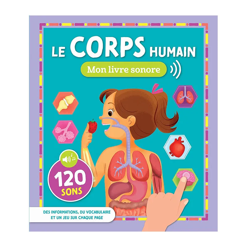 Mon livre sonore Le corps humain - 36m+-0