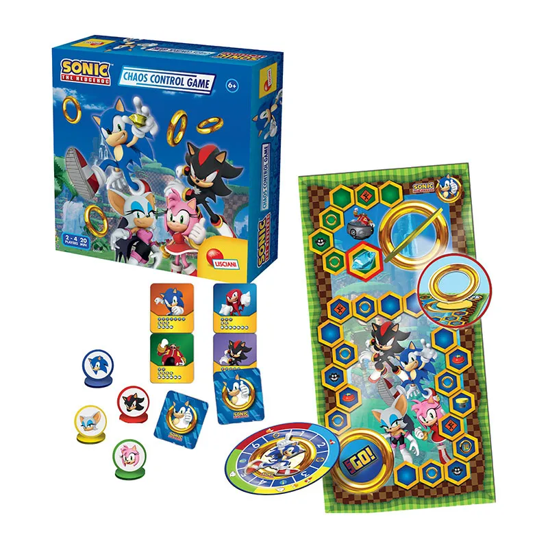Jeu de plateau Chaos Control Game Sonic - 6+-0