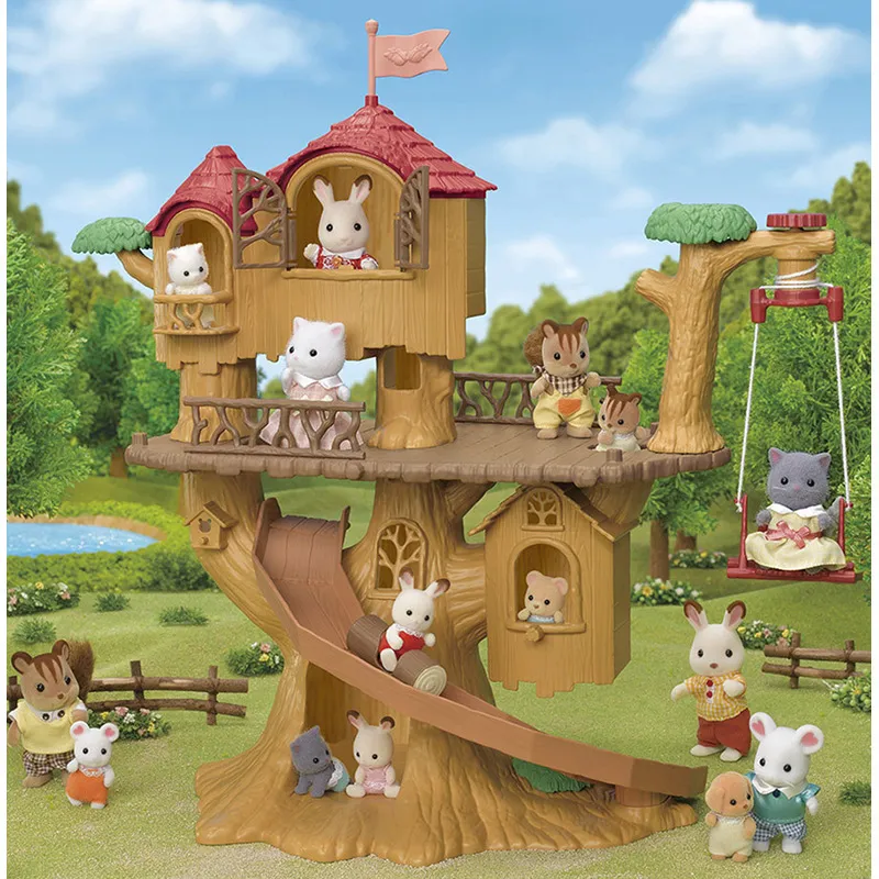 Nouvelle cabane dans les arbres - 8pcs-2