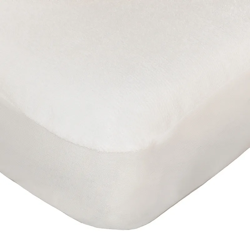 Protège-matelas Bambou - Blanc-0