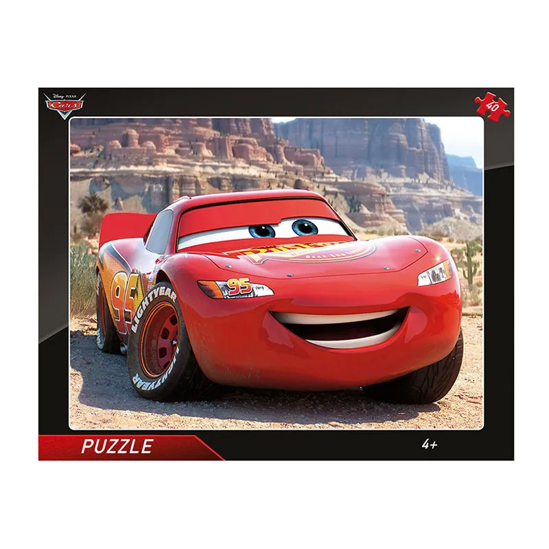 Puzzle cadre 40pcs Cars - 4+-0